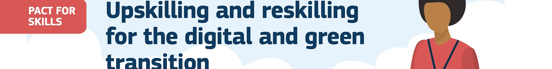 Upskilling and reskilling for the digital and green transition cover image