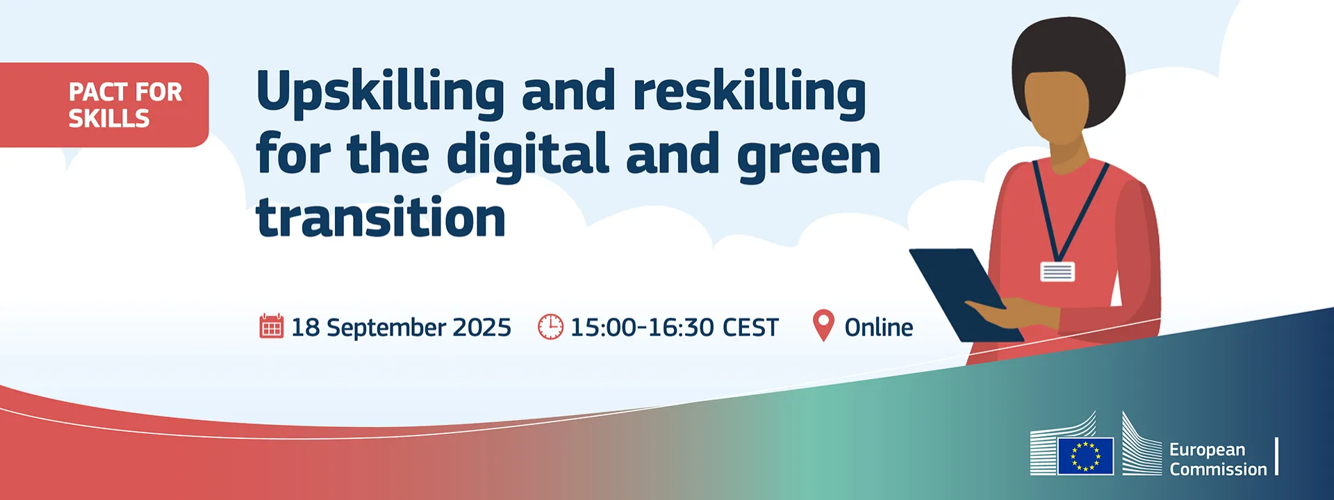 Upskilling and reskilling for the digital and green transition cover image